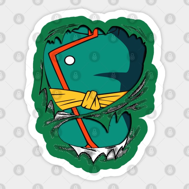 Kaio Shin and East Universe Chest Dragon ball Super Sticker by GeekCastle